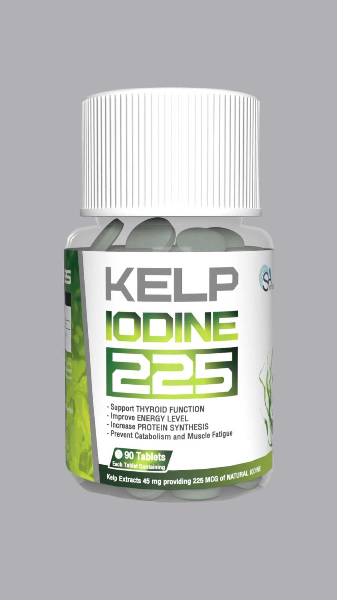 Kelp Iodine 225 mcg